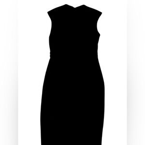 Elegant‎ Black Sleeveless Dress